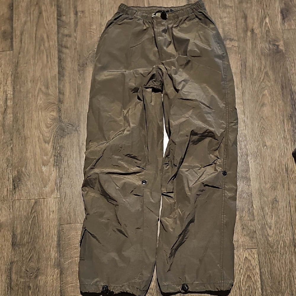 VINTAGE Route 66 Y2K Olive Cargo Pants Medium Women Men Vintage Kmart